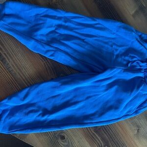 Vibrant Blue Jogger Sweatpants 2 pairs